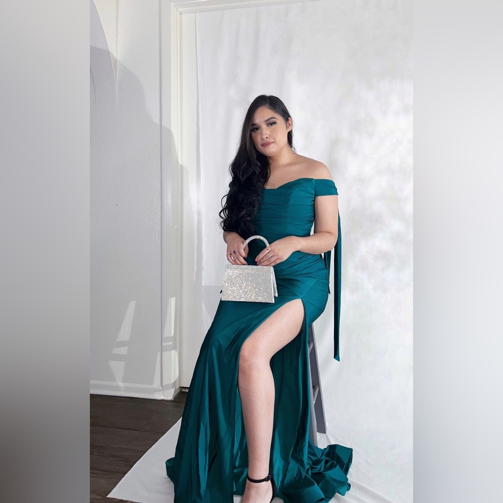 Emerald Green Gown